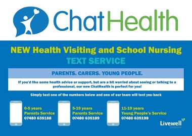 Livewell Chat Health for Children and Young People