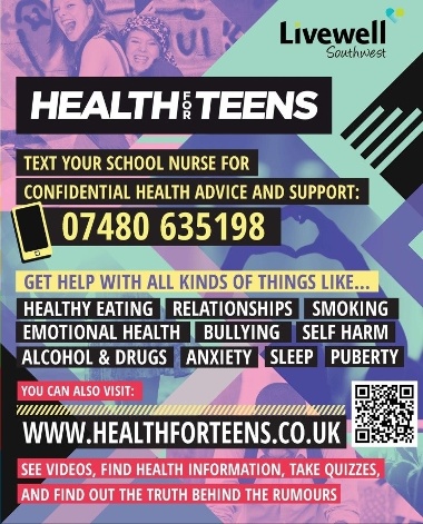 Livewell Health For Teens Promotional Image