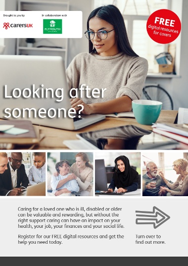 Carers UK Digital Resources Promotional Image 1