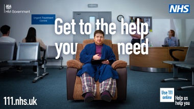 NHS 111 Promotional Image