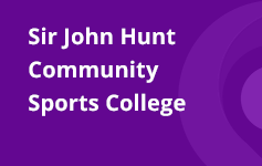 Sir John Hunt Community Sports College Banner