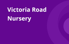 Victoria Road Nursery Banner