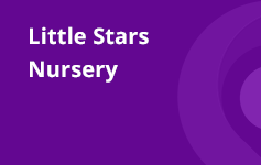 Little Stars Nursery Banner