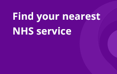 Find Your Nearest NHS Service Banner