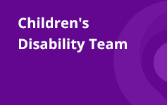 Children's Disability Team Banner