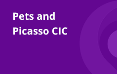 Pets and Picasso CIC Banner