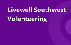 Livewell Southwest Volunteering Banner