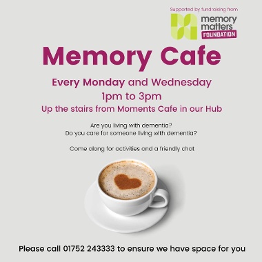 Moments Cafe Promotional Poster