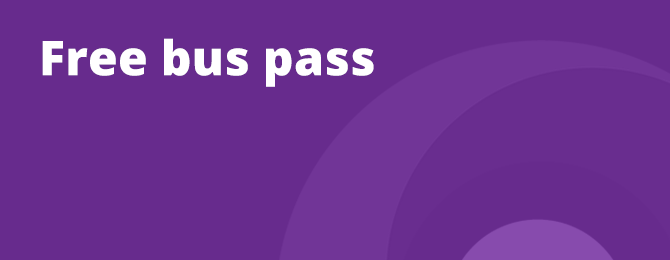 Free Bus Pass Panel