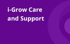 i-Grow Care and Support Logo